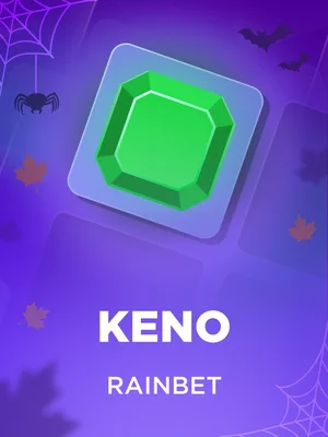 Keno, a Rainbet Original with 99% RTP