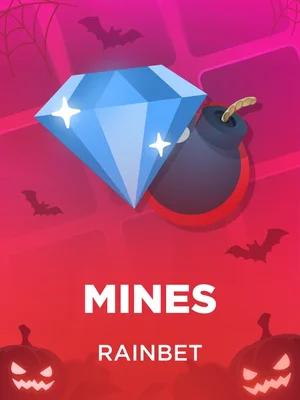 Mines, a Rainbet Original with 96% RTP