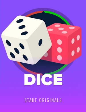 Dice, a Stake Original with 99% RTP