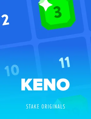 Keno, a Stake Original with 99% RTP