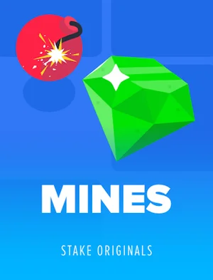 Mines, a Stake Original with 99% RTP